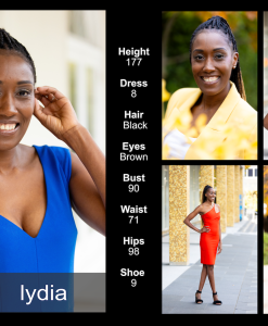 Comp Card Lydia