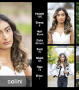 Comp Card Selini