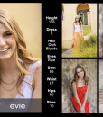 Comp Card Eviepng