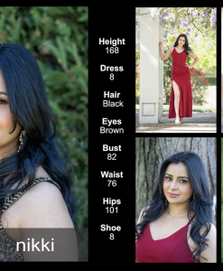 Comp Card Nikki